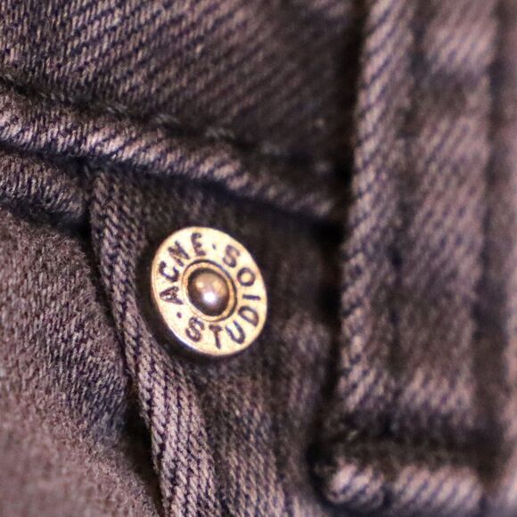 Acne Studios Grey Skinny Jeans Sz 27 - Picture 5 of 6